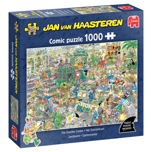 Jumbo Jan van Haasteren Pussel -  Garden Center 1 000 bitar