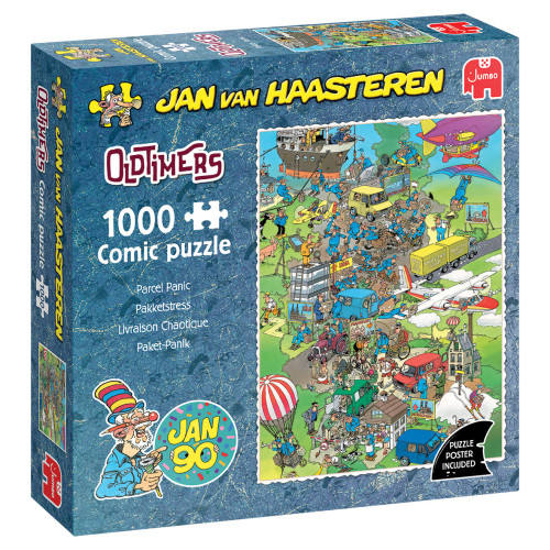 Jumbo Jan van Haasteren Pussel - Parcel Panic 1 000 bitar