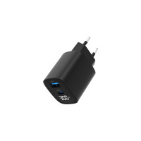 Produktbild för Gembird strömadapter - LCD-skärm - USB, USB-C - 30 watt