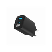 Produktbild för Gembird strömadapter - LCD-skärm - USB, USB-C - 30 watt