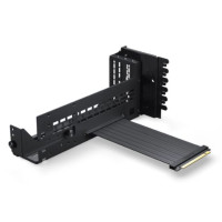 Produktbild för Phanteks Premium PCIe Gen5 Vertical GPU Bracket, DRGB, Black