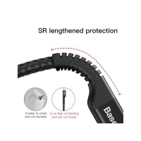 Produktbild för Baseus CALSR-01, 1 m, USB A, Lightning, USB 2.0, 480 Mbit/s,...