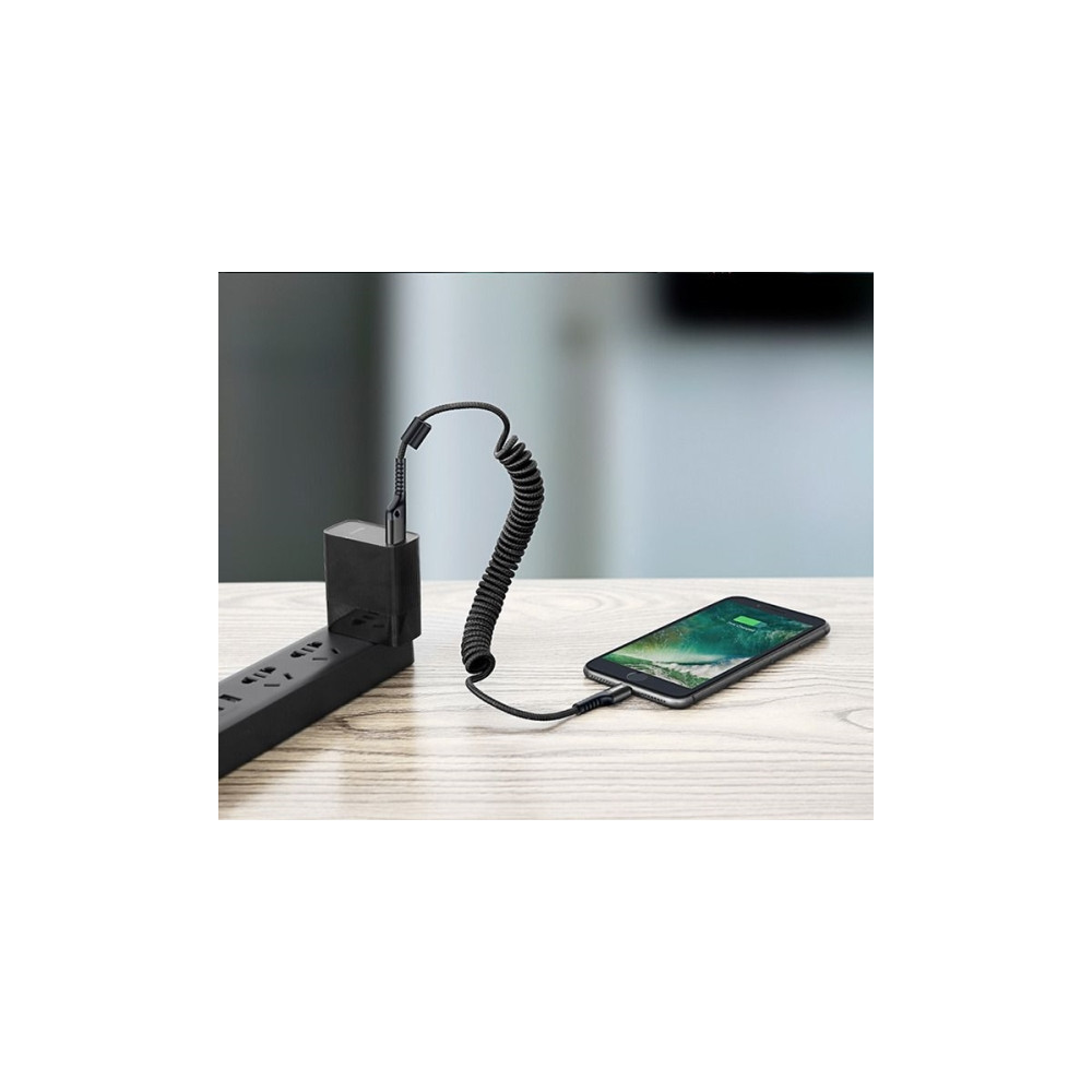 Produktbild för Baseus CALSR-01, 1 m, USB A, Lightning, USB 2.0, 480 Mbit/s,...