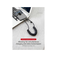 Produktbild för Baseus CALSR-01, 1 m, USB A, Lightning, USB 2.0, 480 Mbit/s,...