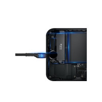 Produktbild för Baseus CALSR-01, 1 m, USB A, Lightning, USB 2.0, 480 Mbit/s,...