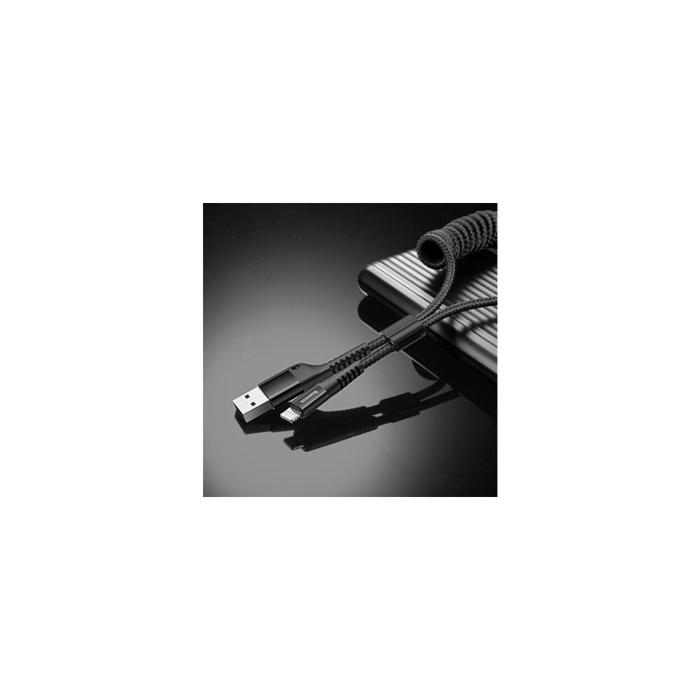 Produktbild för Baseus CALSR-01, 1 m, USB A, Lightning, USB 2.0, 480 Mbit/s,...