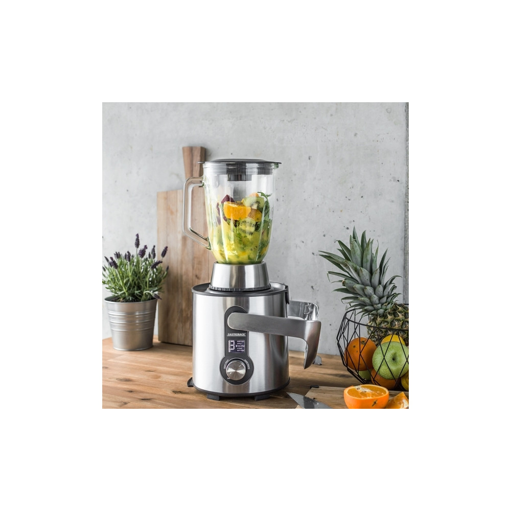 Produktbild för Gastroback Design Multi Juicer Digital - råsaftcentrifug - rostfritt stål