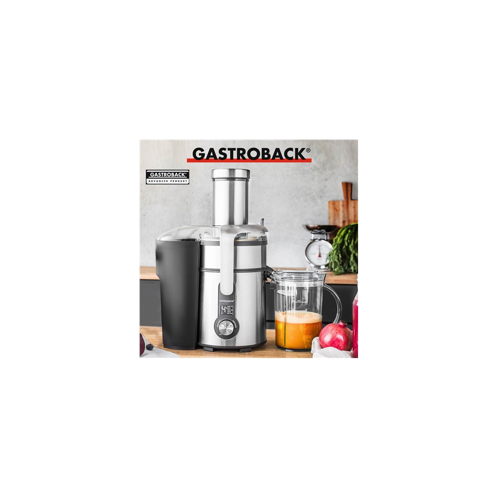 Produktbild för Gastroback Design Multi Juicer Digital - råsaftcentrifug - rostfritt stål