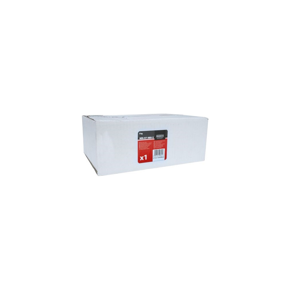 Produktbild för Modeco 12 mm x 200 mm klar limpatroner 250 st 5 kg Universal...