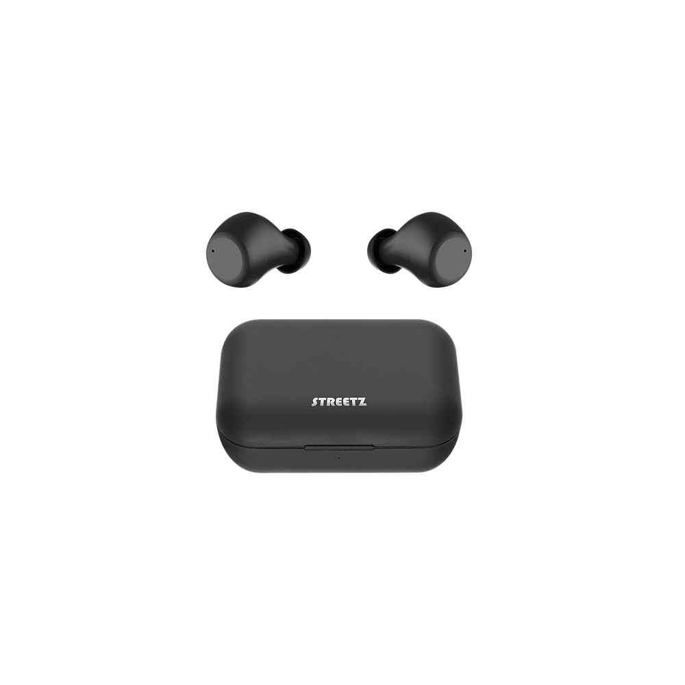 Produktbild för Streetz Trådlösa in-ear hörlurar med laddningetui, BT 5, TWS...
