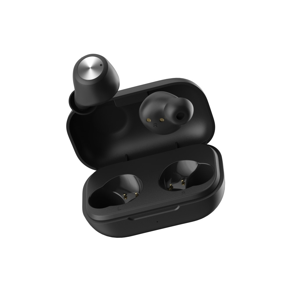 Produktbild för Streetz Trådlösa in-ear hörlurar med laddningetui, BT 5, TWS...