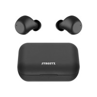 Produktbild för Streetz Trådlösa in-ear hörlurar med laddningetui, BT 5, TWS...