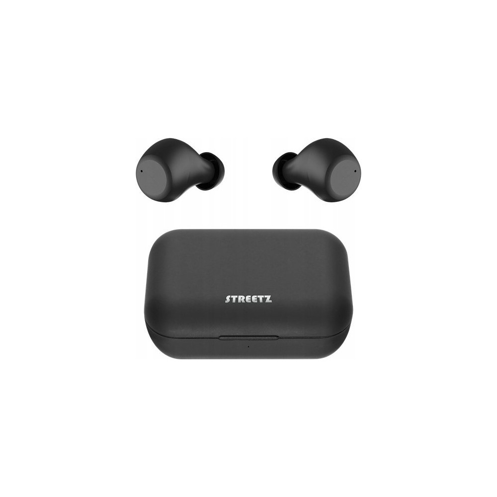 Produktbild för Streetz Trådlösa in-ear hörlurar med laddningetui, BT 5, TWS...