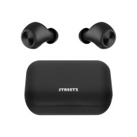 Produktbild för Streetz Trådlösa in-ear hörlurar med laddningetui, BT 5, TWS...