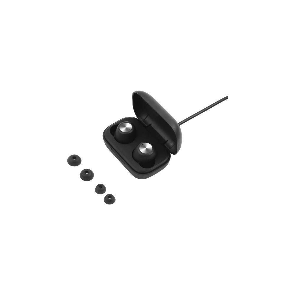 Produktbild för Streetz Trådlösa in-ear hörlurar med laddningetui, BT 5, TWS...
