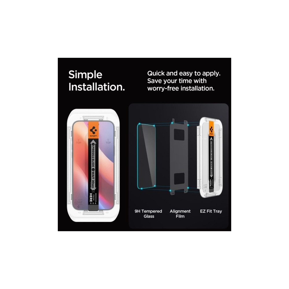 Produktbild för Spigen GLAS.tR EZ Fit
