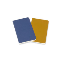Produktbild för Moleskine set med 2 anteckningsböcker MOLESKINE Volant XS 6,...