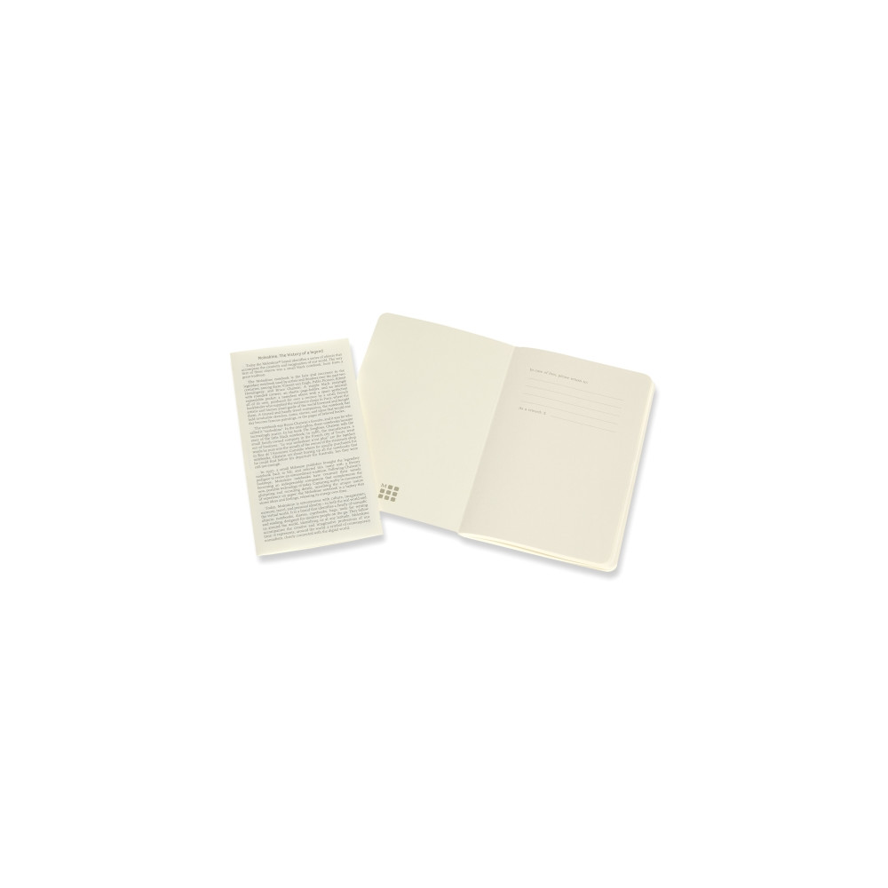 Produktbild för Moleskine set med 2 anteckningsböcker MOLESKINE Volant XS 6,...