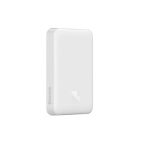 Produktbild för Baseus Magnetic Mini, 10000 mAh, Trådlös laddning, 20 W, Vit