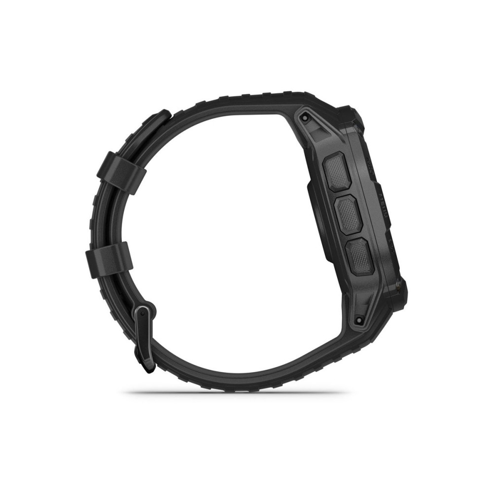 Produktbild för Garmin Instinct 2X Solar Tactical Edition - fiberförstärkta polymerer - Ja smart klocka med band - 64 MB - svart