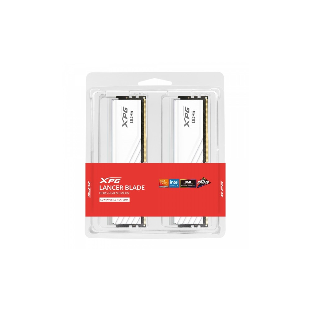 Produktbild för ADATA LANCER BLADE RGB DDR5, 32 GB, 2 x 16 GB, DDR5, 6000 MH...