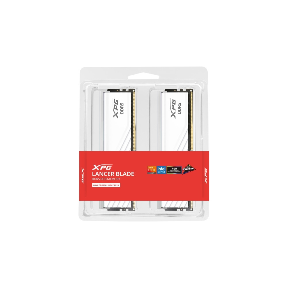 Produktbild för ADATA LANCER BLADE RGB DDR5, 32 GB, 2 x 16 GB, DDR5, 6000 MH...