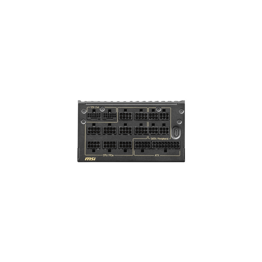 Produktbild för MSI MEG Ai1600T PCIE5 - nätaggregat - 1600 watt