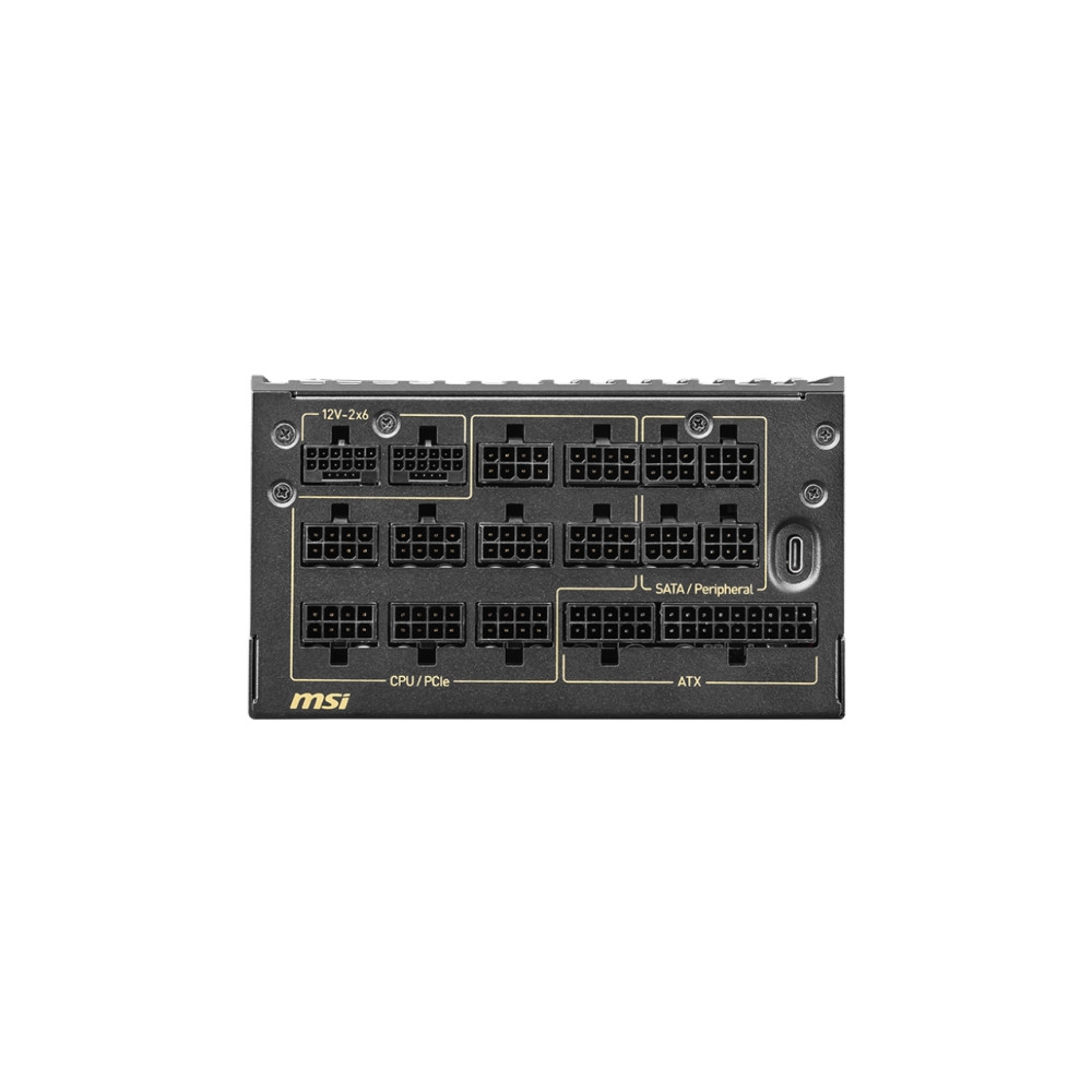 Produktbild för MSI MEG Ai1600T PCIE5 - nätaggregat - 1600 watt