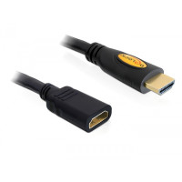 Produktbild för Delock High Speed HDMI with Ethernet - HDMI-förlängningskabel med Ethernet - 2 m