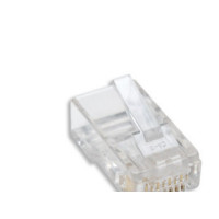 Produktbild för Intellinet RJ45 Modular Plugs, Cat6, UTP, 2-prong, for stran...