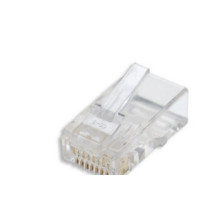 Produktbild för Intellinet RJ45 Modular Plugs, Cat6, UTP, 2-prong, for stran...