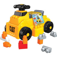 Produktbild för MEGA BLOKS CAT Build ''n Play-sparkbil, 1 År, Plast, 2,14 kg