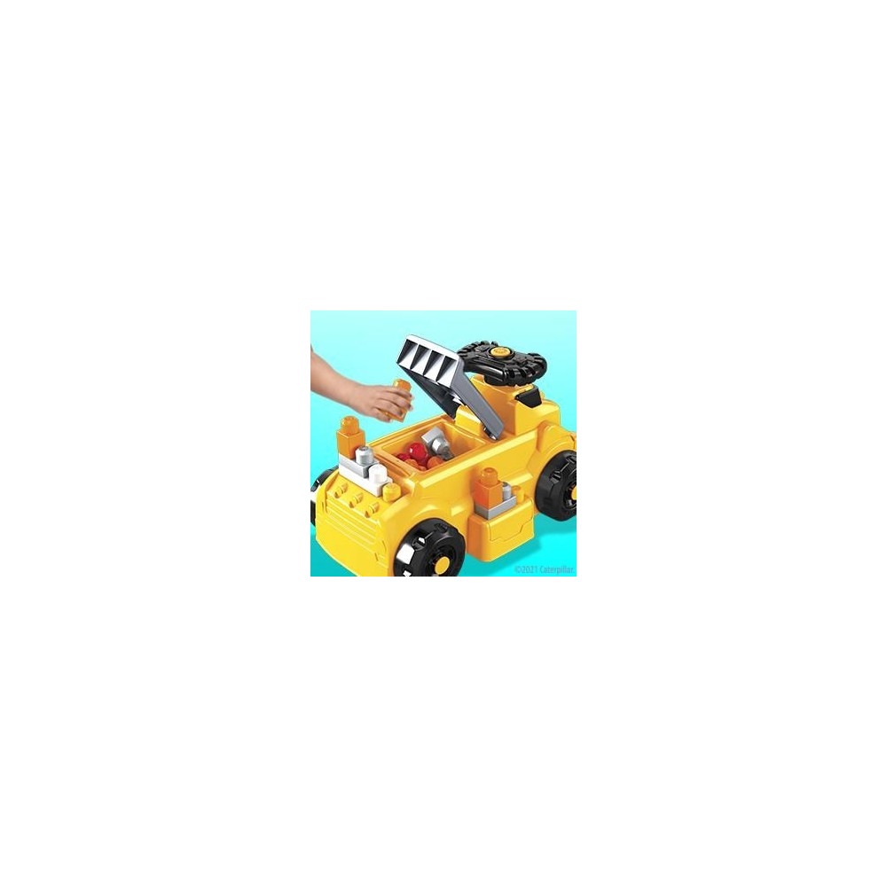 Produktbild för MEGA BLOKS CAT Build ''n Play-sparkbil, 1 År, Plast, 2,14 kg