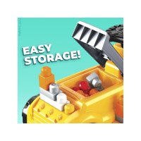Produktbild för MEGA BLOKS CAT Build ''n Play-sparkbil, 1 År, Plast, 2,14 kg