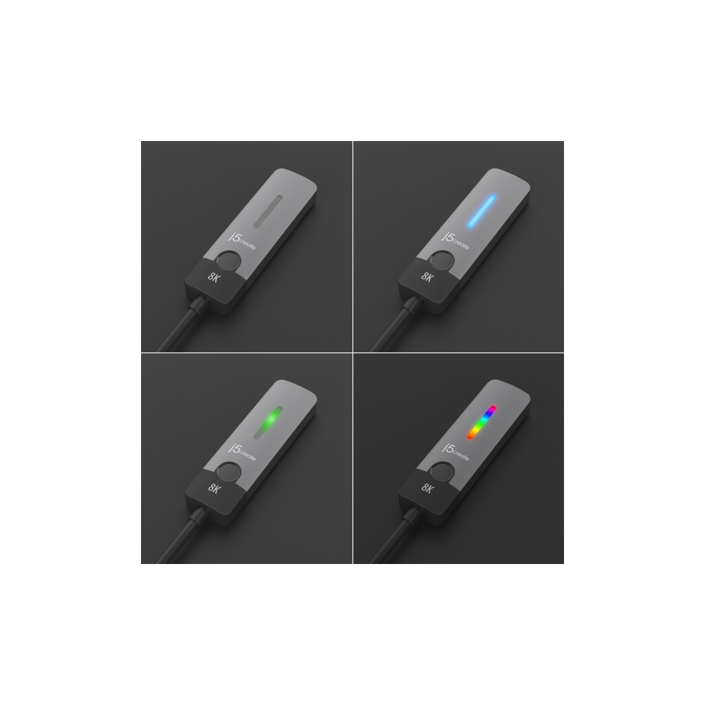 Produktbild för j5create JCA157 - videokort - 10 cm