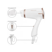 Produktbild för ProfiCare PC-HT 3009 - hårtork - vit/champagne