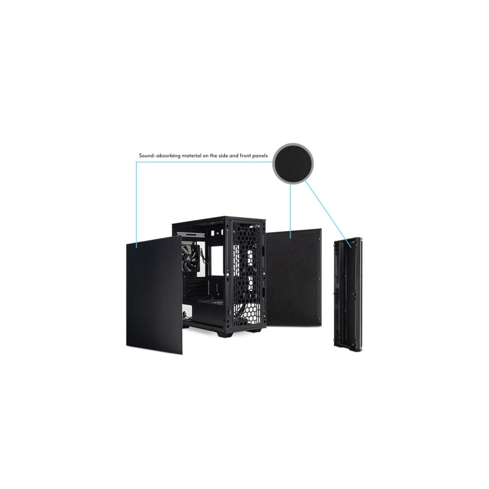 Produktbild för Chieftec Pro Mini AZ-01B-OP - MT - mini ATX