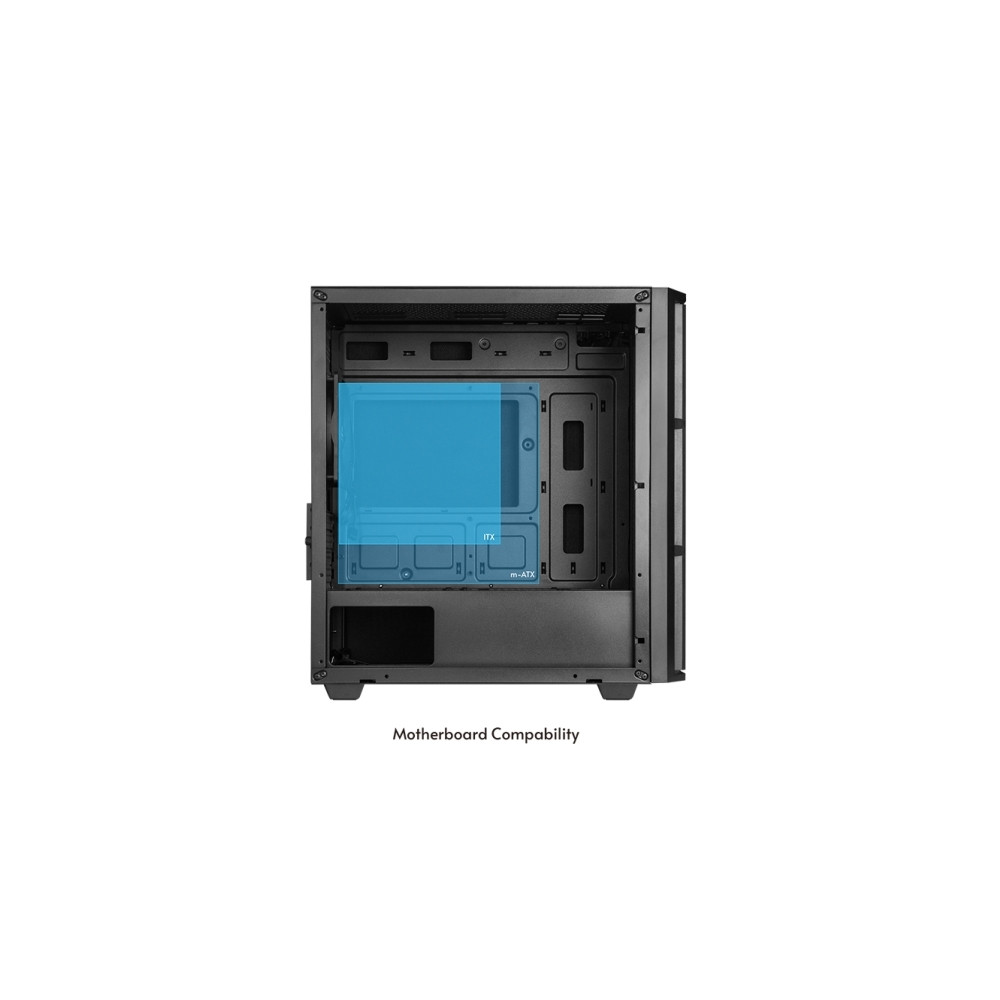 Produktbild för Chieftec Pro Mini AZ-01B-OP - MT - mini ATX