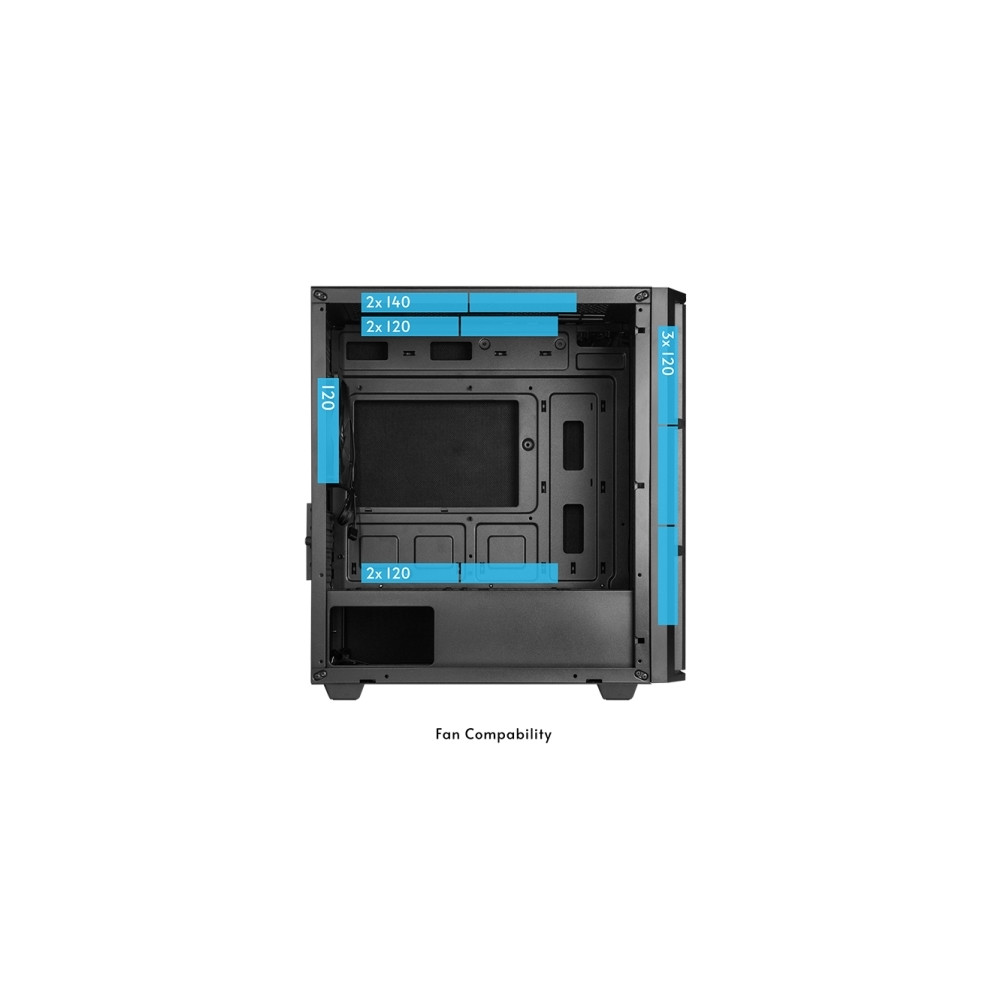 Produktbild för Chieftec Pro Mini AZ-01B-OP - MT - mini ATX