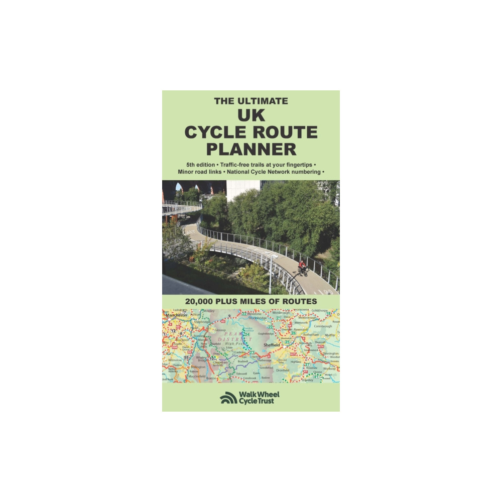 Produktbild för The Ultimate UK Cycle Route Planner Map