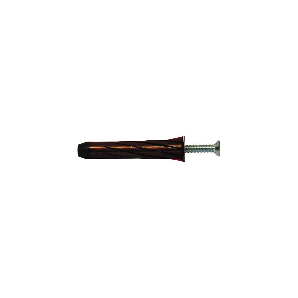 Produktbild för EXPANDET rosett hålrumsplugg 5x75 mm röd för två gipsskivor...