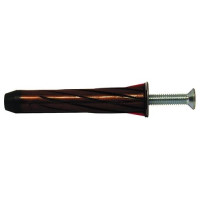 Produktbild för EXPANDET rosett hålrumsplugg 5x75 mm röd för två gipsskivor...