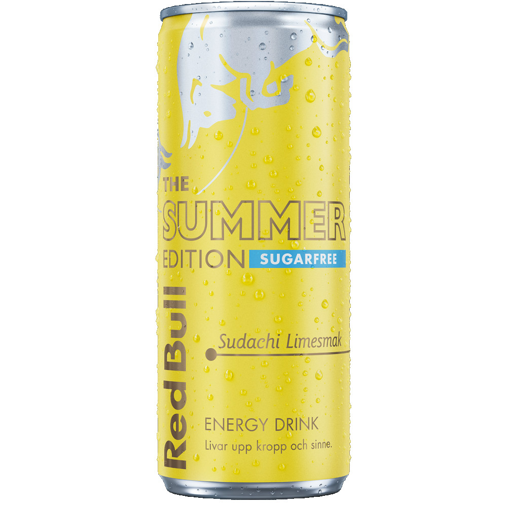Produktbild för Redbull Summer Edition Sockerfri Energidryck 35,5 cl