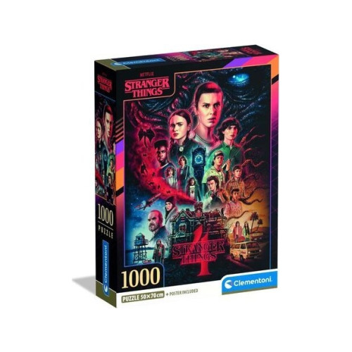 Clementoni Clementoni pussel Compact Stranger Things 1000 bitar (39980)