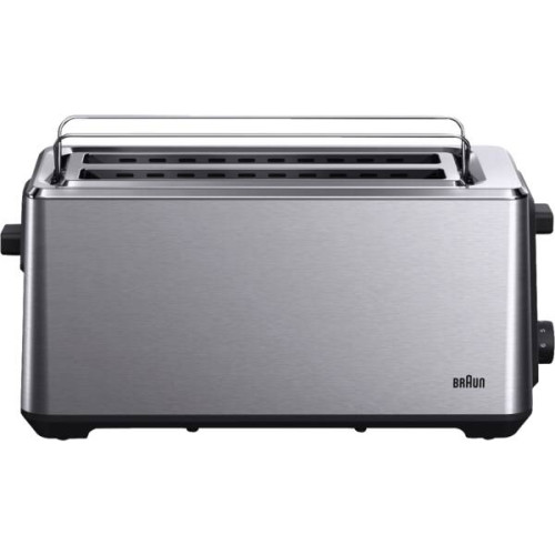 Braun Braun HT 5220 BK, 2 skivor, Svart, Rostfritt stål, Rostfritt...