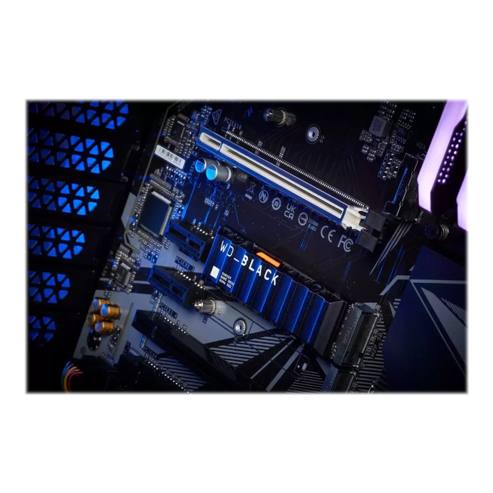 Produktbild för WD_BLACK SN850X NVMe SSD WDS100T2XHE