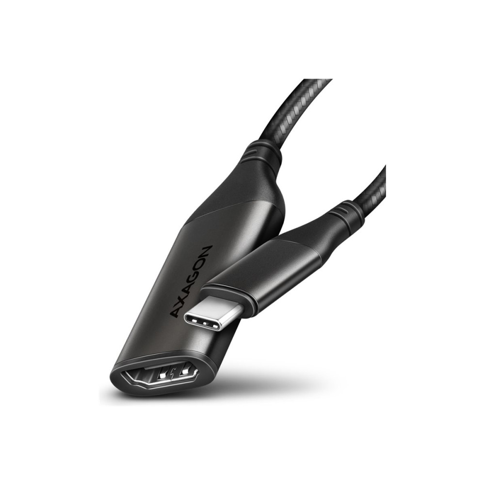 Produktbild för AXAGON RVC-HI2M - adapterkabel - HDMI / USB - 25 cm