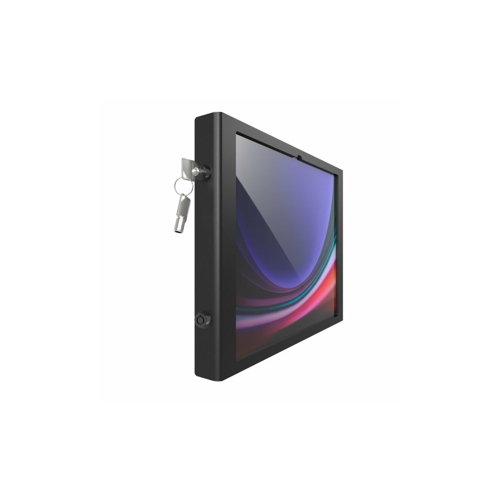 Produktbild för Compulocks Galaxy Tab S9 Ultra 14.6" Apex Enclosure Wall Mount hölje - portabel, synlig kamera och sensorer fram/bak - för surfplatta - svart
