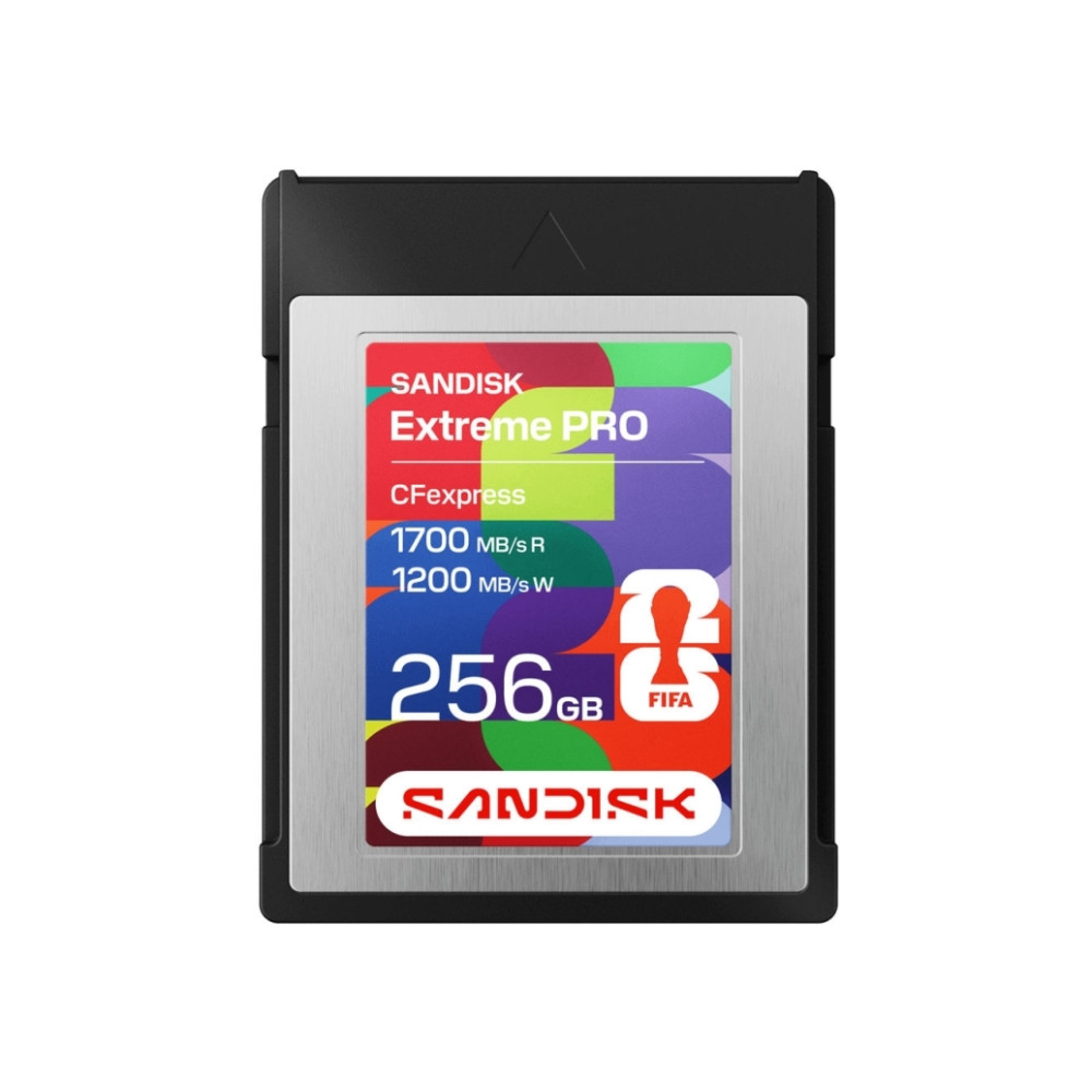 Produktbild för SanDisk Extreme PRO - FIFA World Cup 2026 Edition - flash-minneskort - 256 GB - CFexpress, typ B
