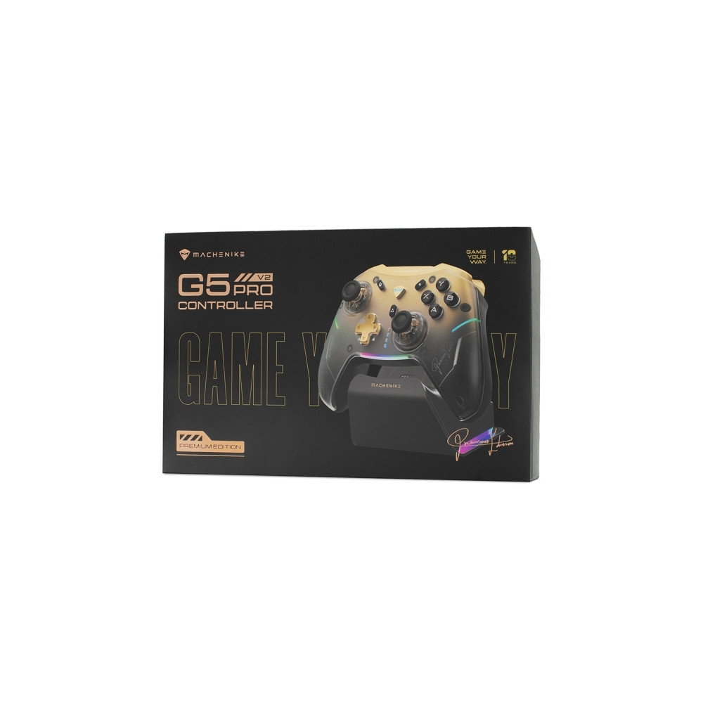 Produktbild för Machenike G5Pro Premium Edition trådlös handkontroll med lad...